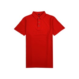 Customized red men's polo shirt design men's short-sleeved business team polo shirt summer tooling lapel sweat-wicking breathable strong abrasion resistance heat-resistant elastic delicate routing polo shirt supplier P1508 Customized red men's polo shirt design men's short-sleeved business team polo shirt summer tooling lapel sweat-wicking breathable strong abrasion resistance heat-resistant elastic delicate routing polo shirt supplier P1508